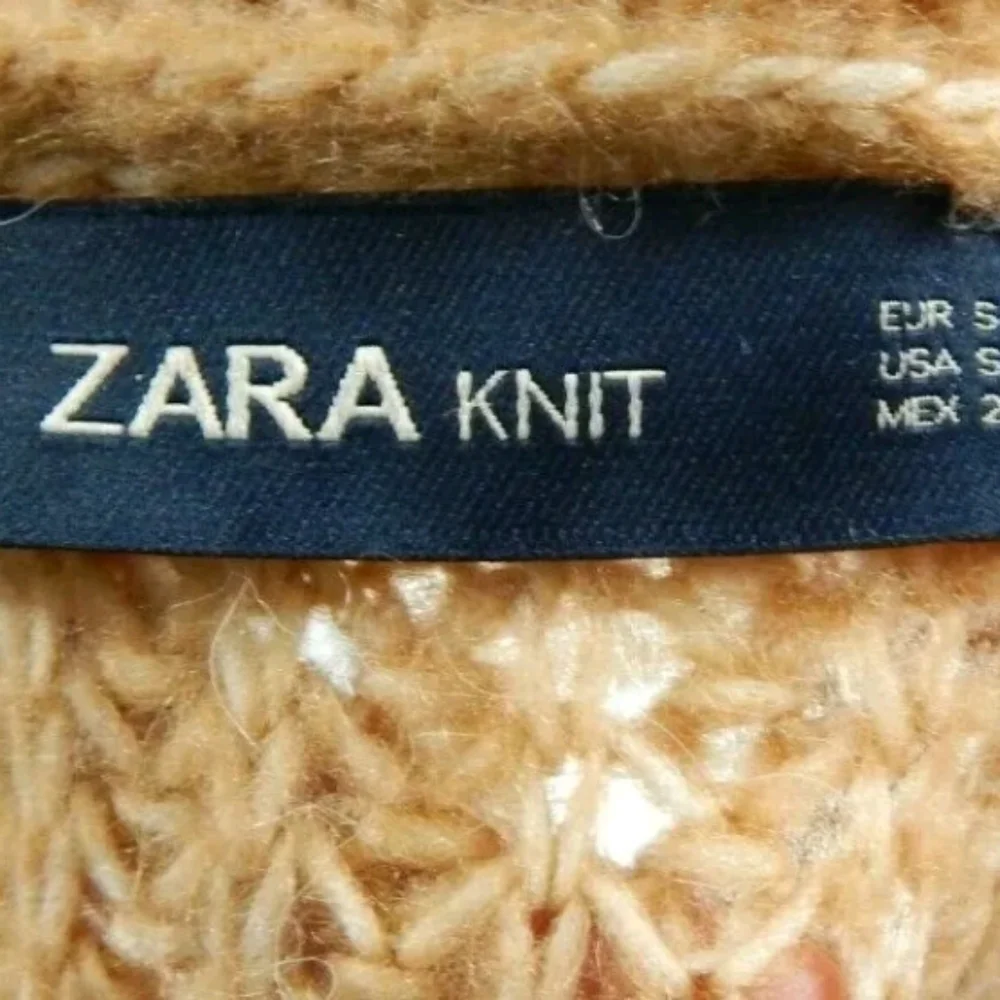 Zara Knit Asymmetrical Center Seam Sweater
